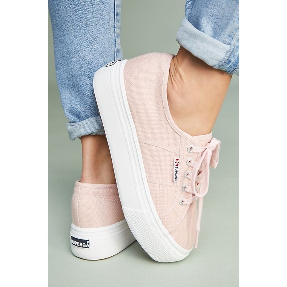 NWOB Superga 2790 Platform Sneakers in Pink Size 10